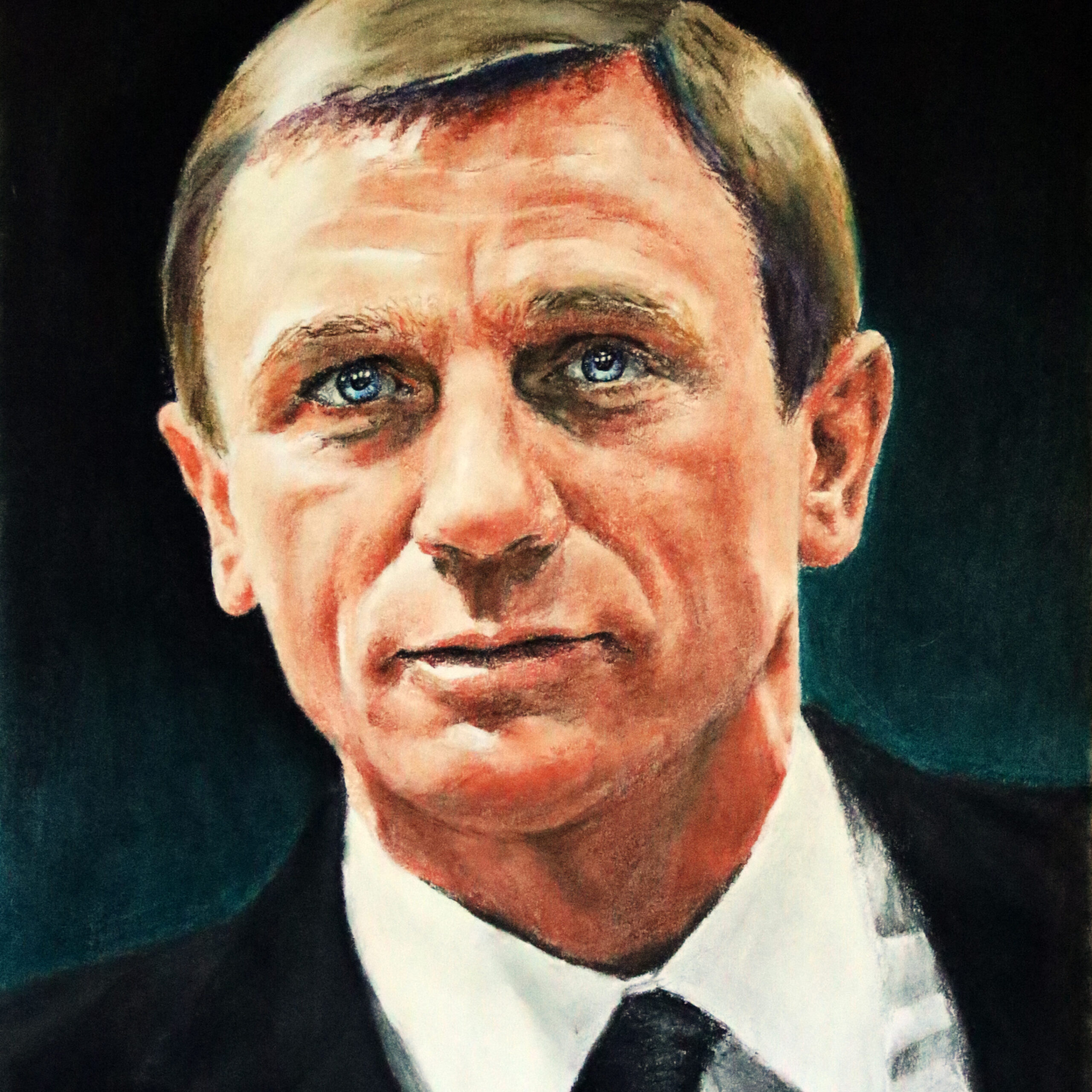 Portrait of Daniel Craig by Dane Ikin