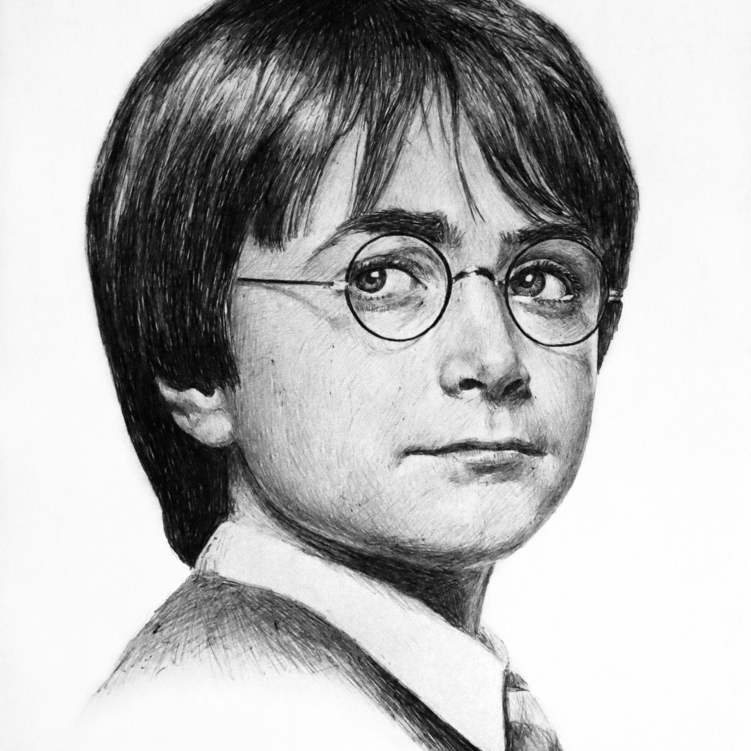 Portrait of Daniel Radcliffe by Dane Ikin