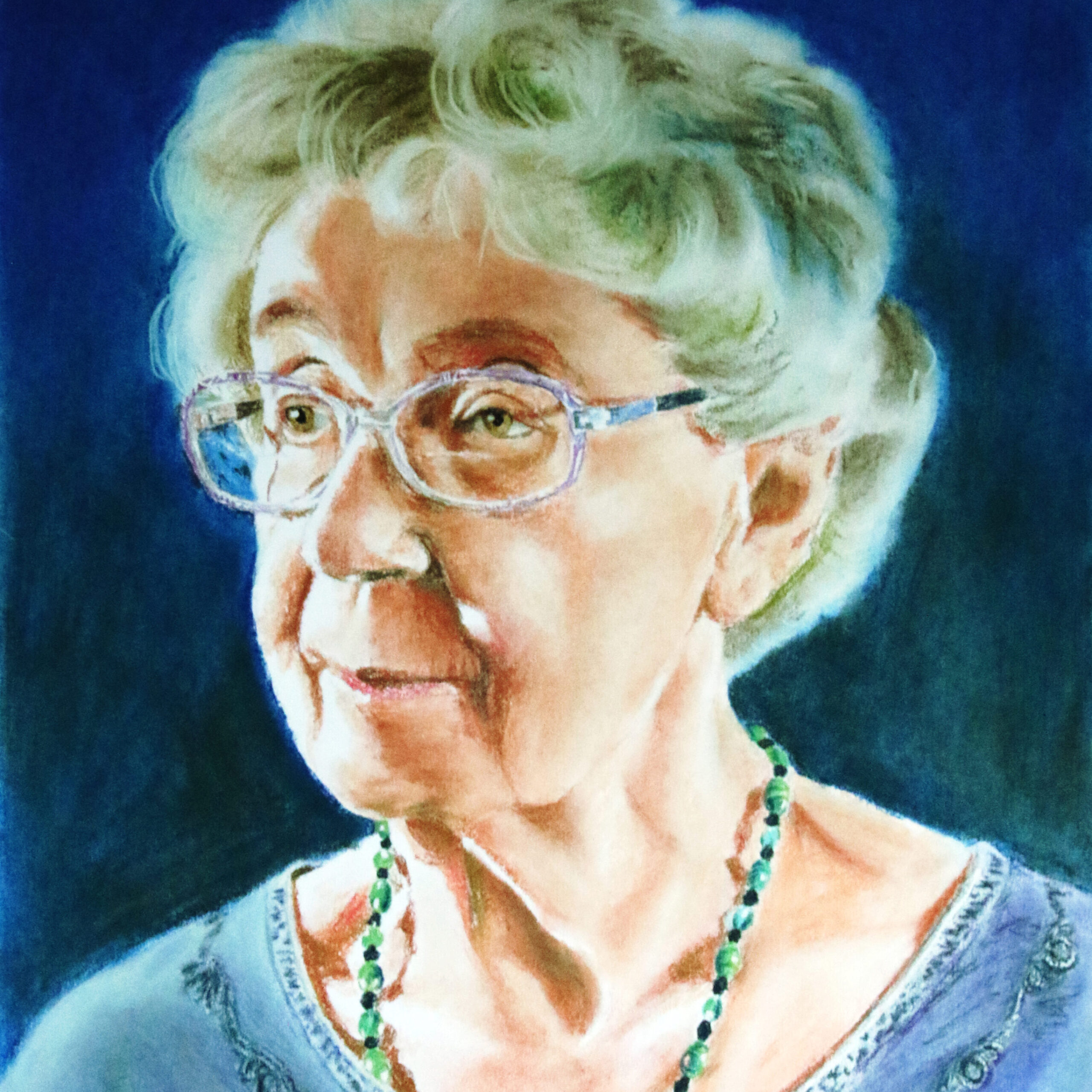 Portrait of Norma Cooke by Dane Ikin